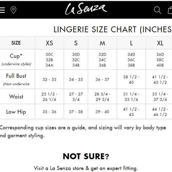 Lingerie from La Senza in XS (Dark blue) - Picture 6 of 6